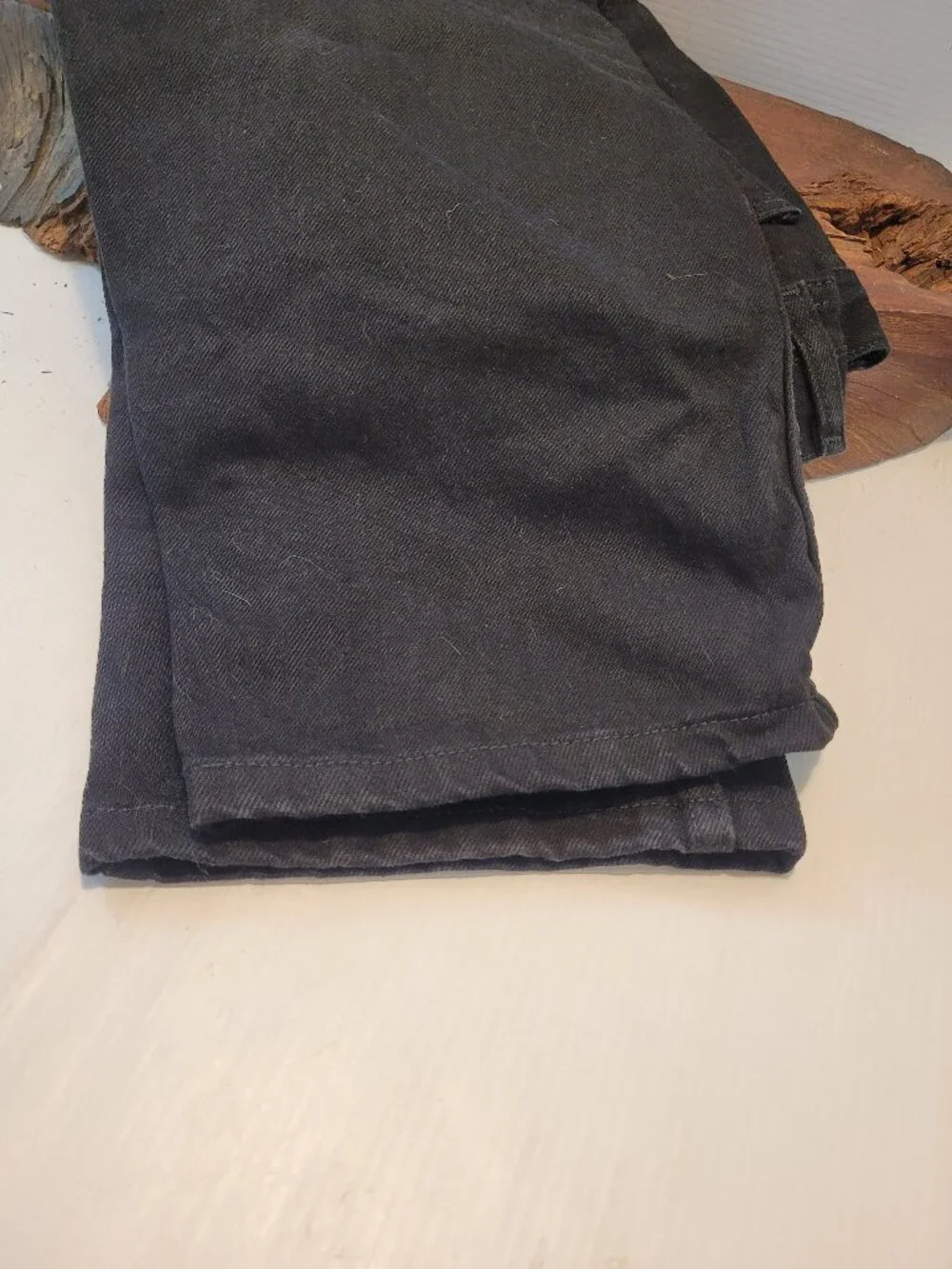 Rustler Wrangler Regular Fit Strait Leg Black 38x 32